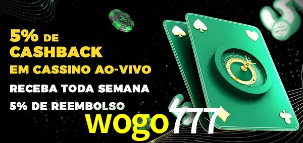 Promoções do cassino ao Vivo wogo777
